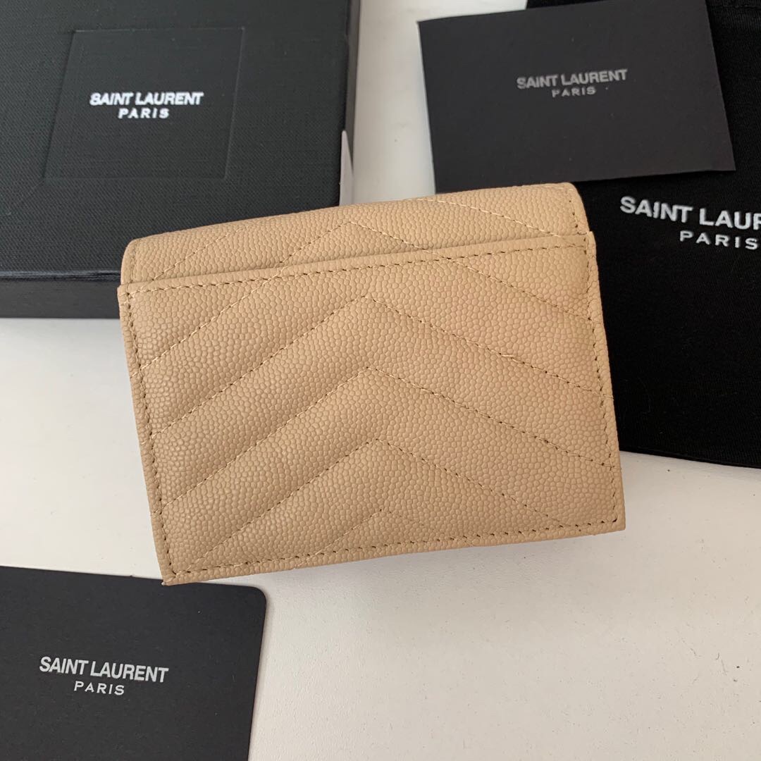 YSL Women Leather Wallet 009