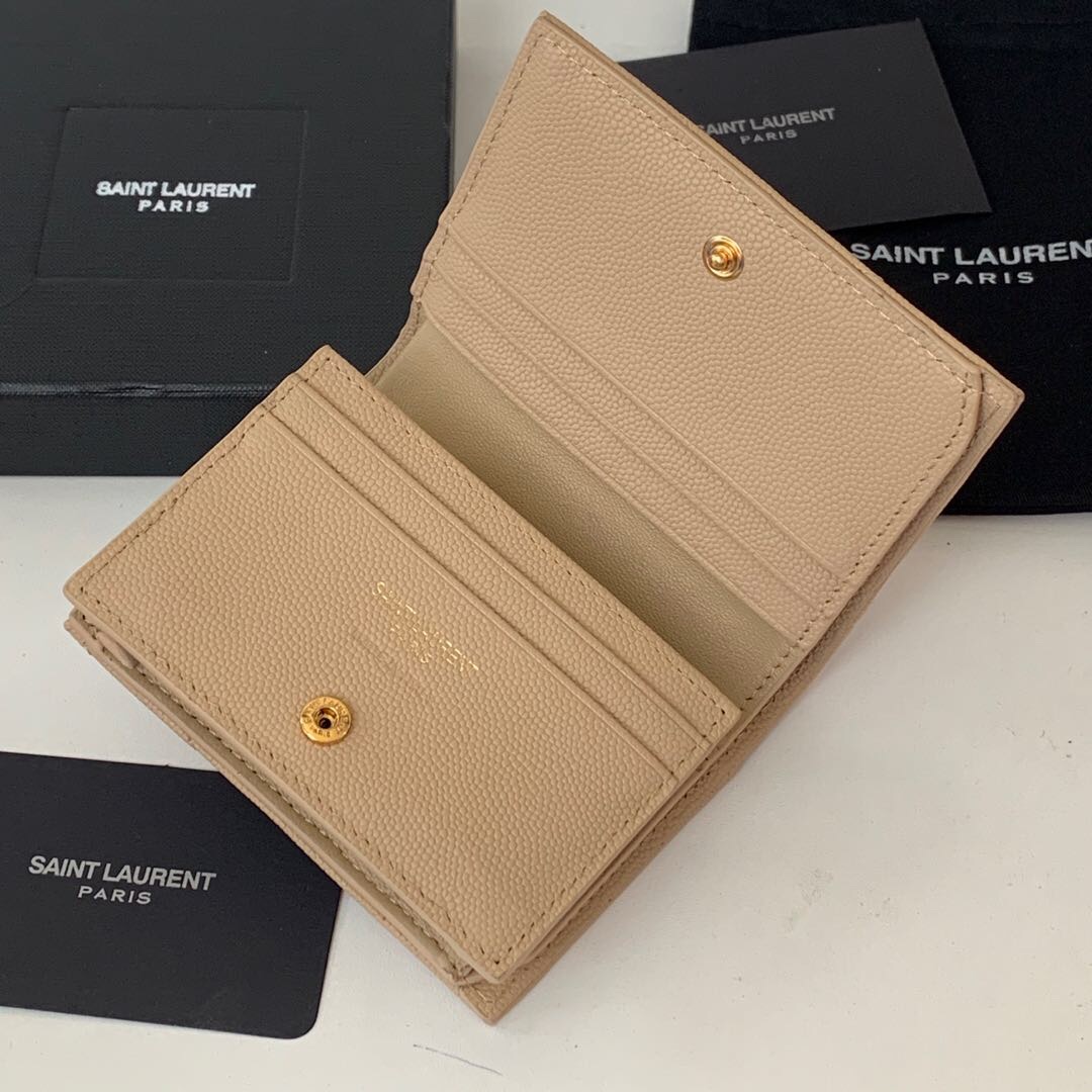 YSL Women Leather Wallet 009