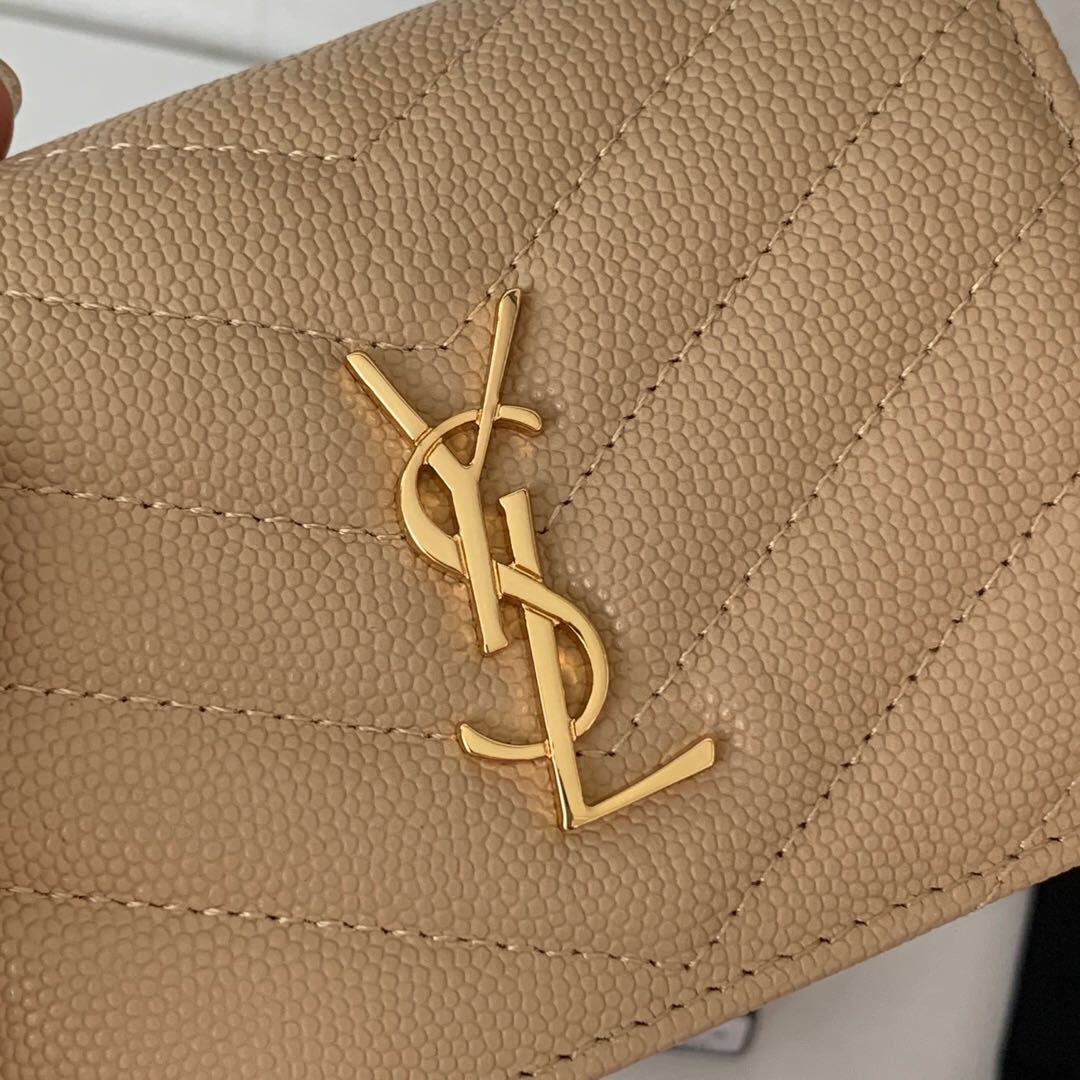 YSL Women Leather Wallet 009