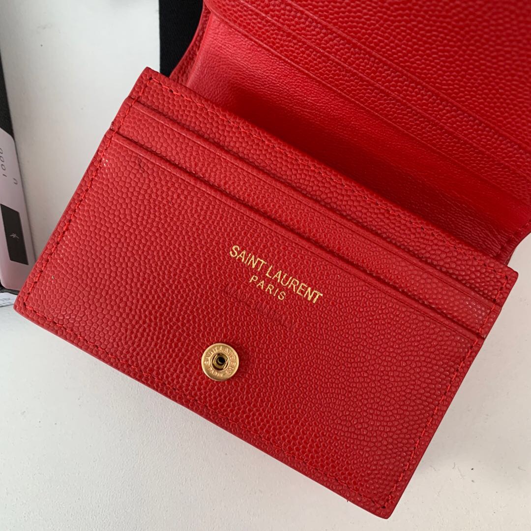 YSL Women Leather Wallet 010