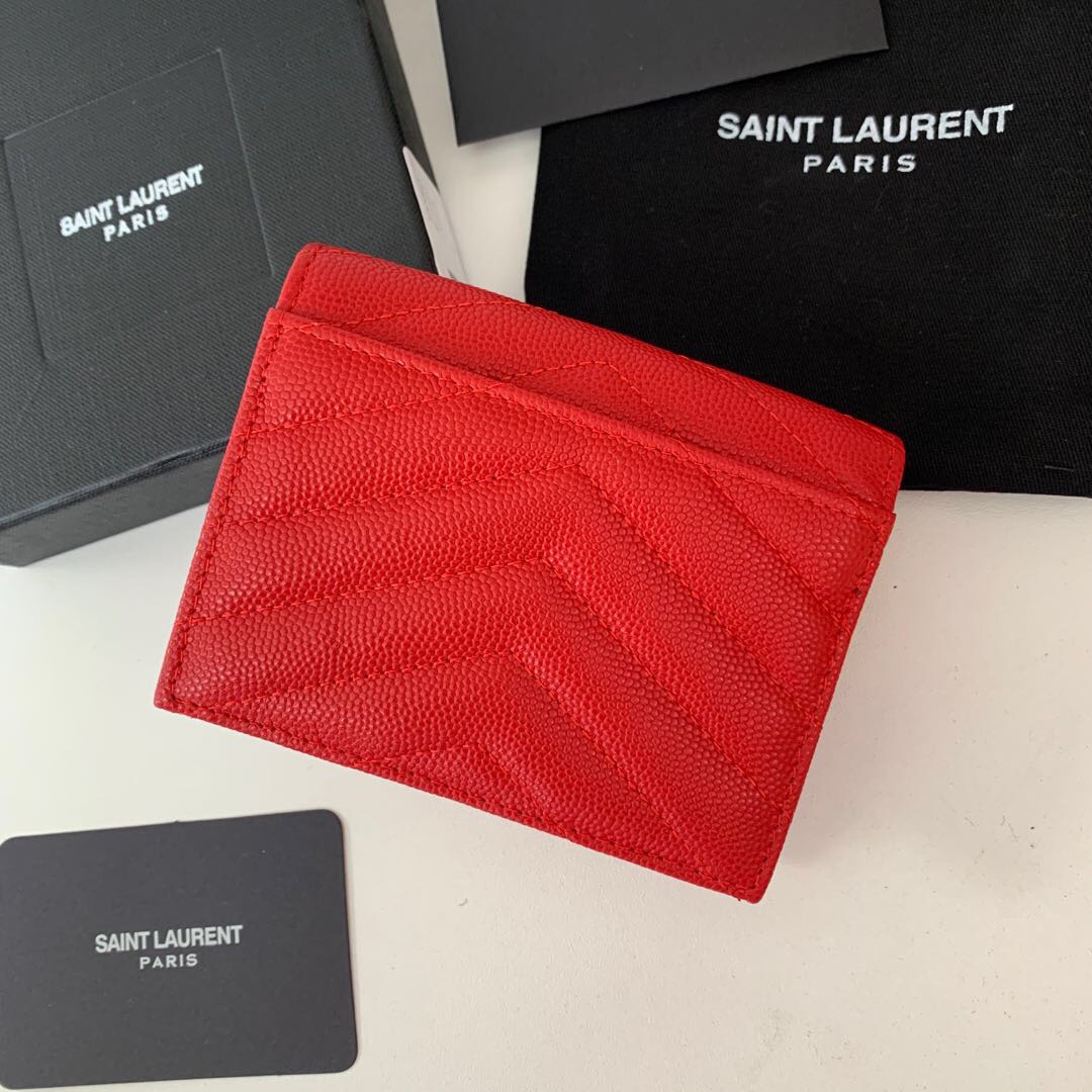 YSL Women Leather Wallet 010