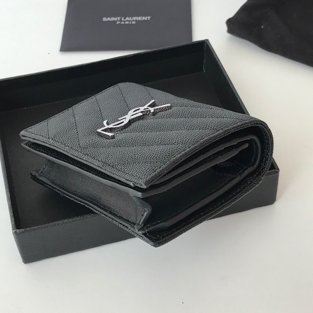 YSL Women Leather Wallet 011