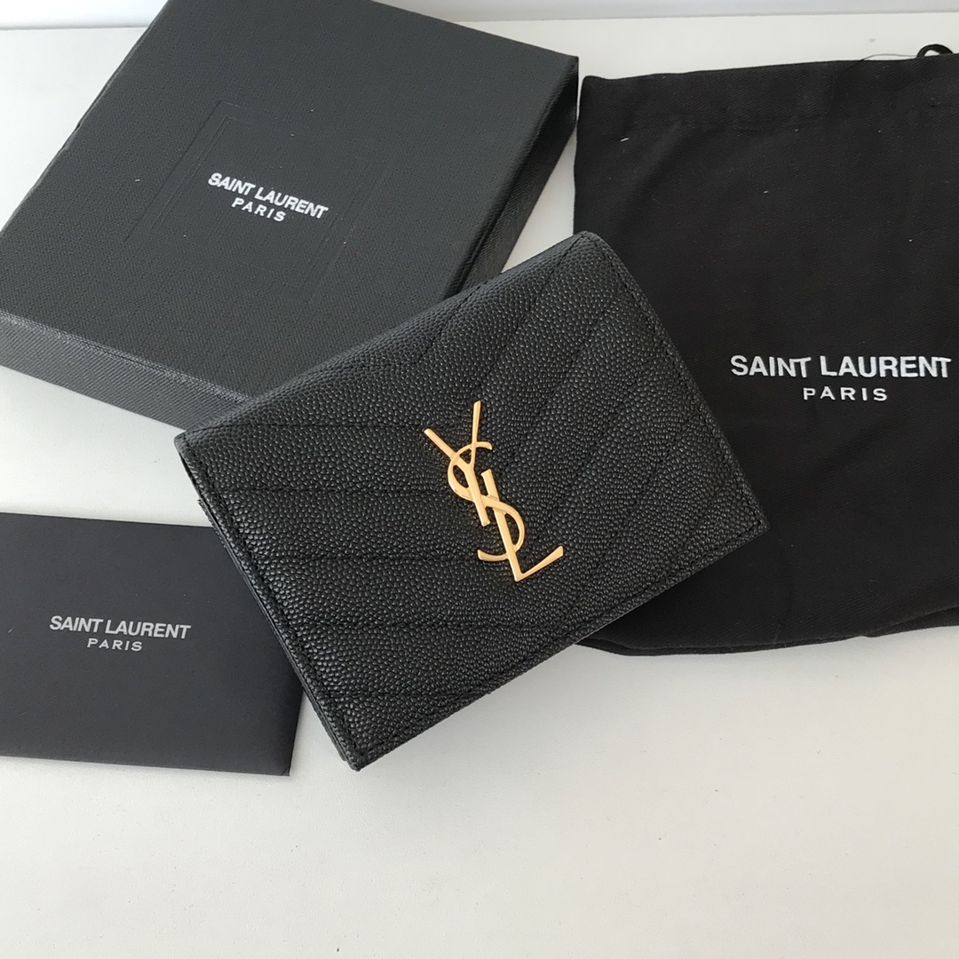 YSL Women Leather Wallet 012