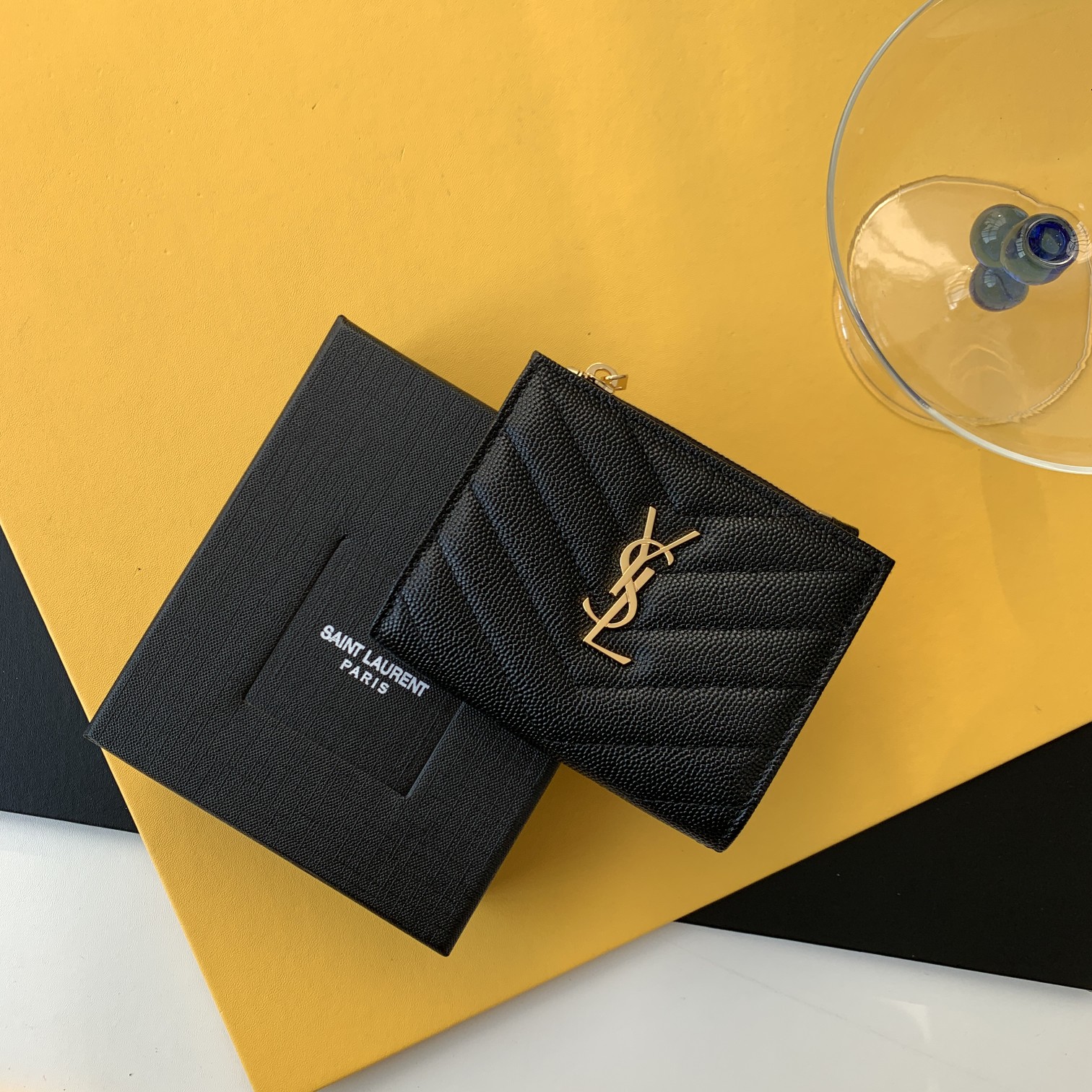 YSL Women Leather Wallet 015