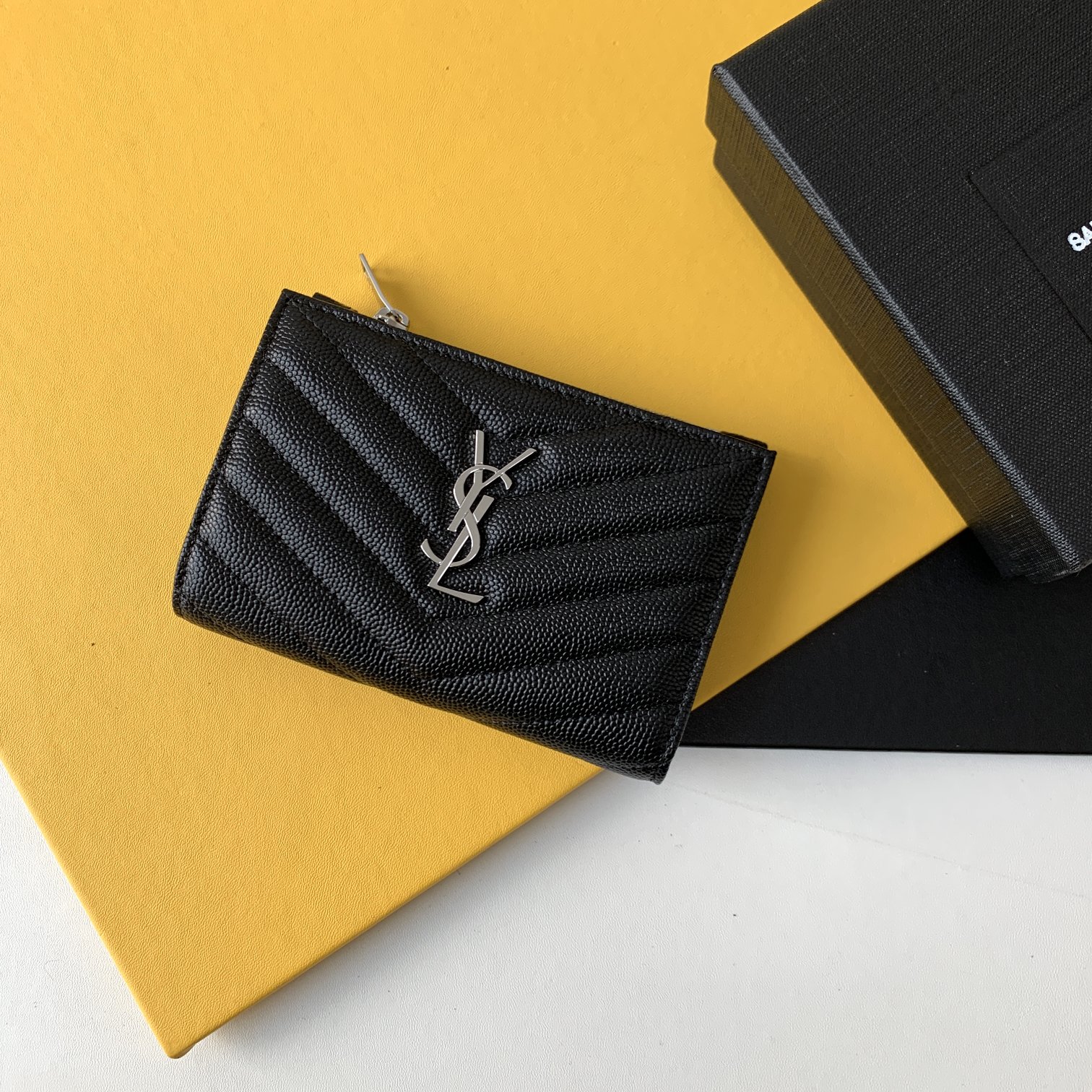 YSL Women Leather Wallet 018