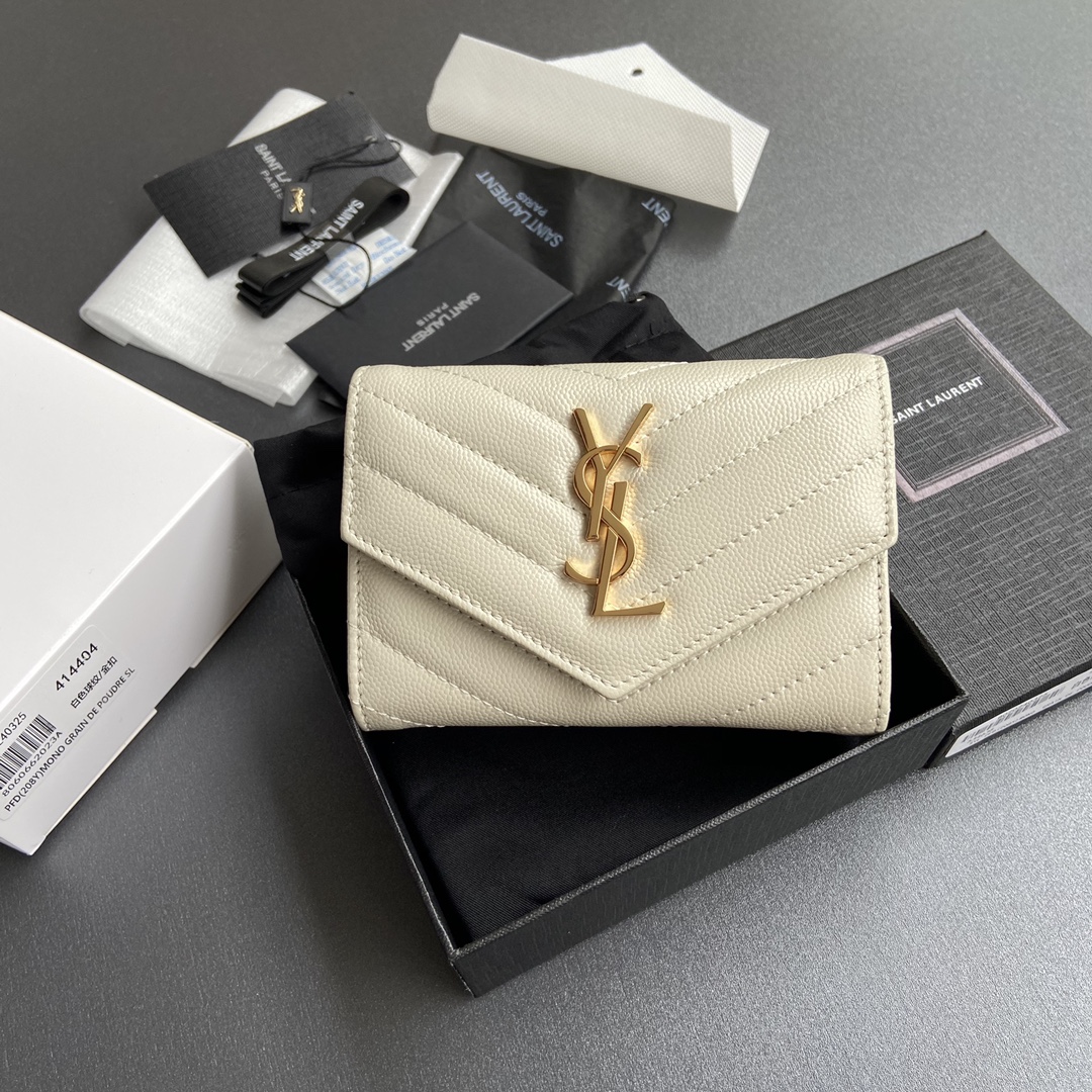 YSL Women Short Wallet-001