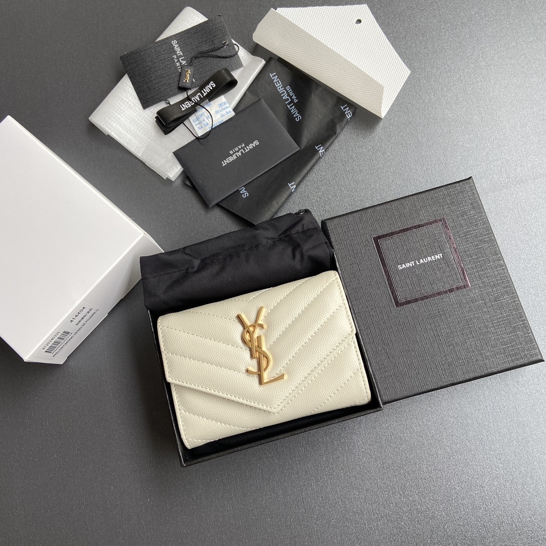 YSL Women Short Wallet-001