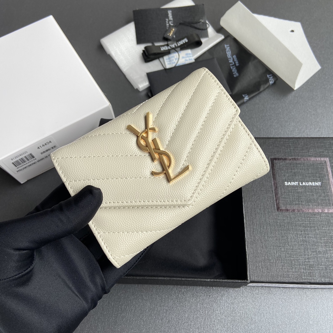 YSL Women Short Wallet-001