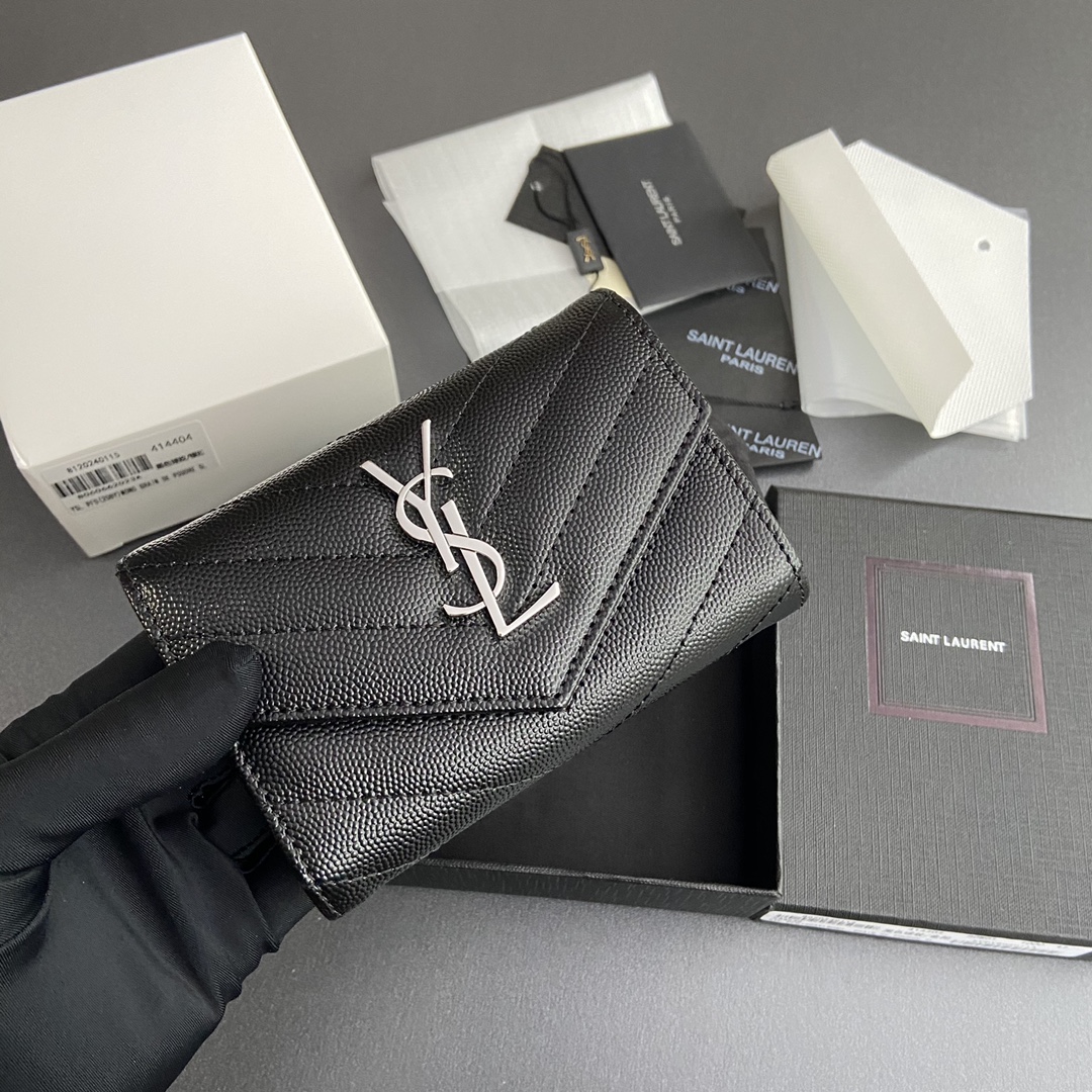 YSL Women Short Wallet-003