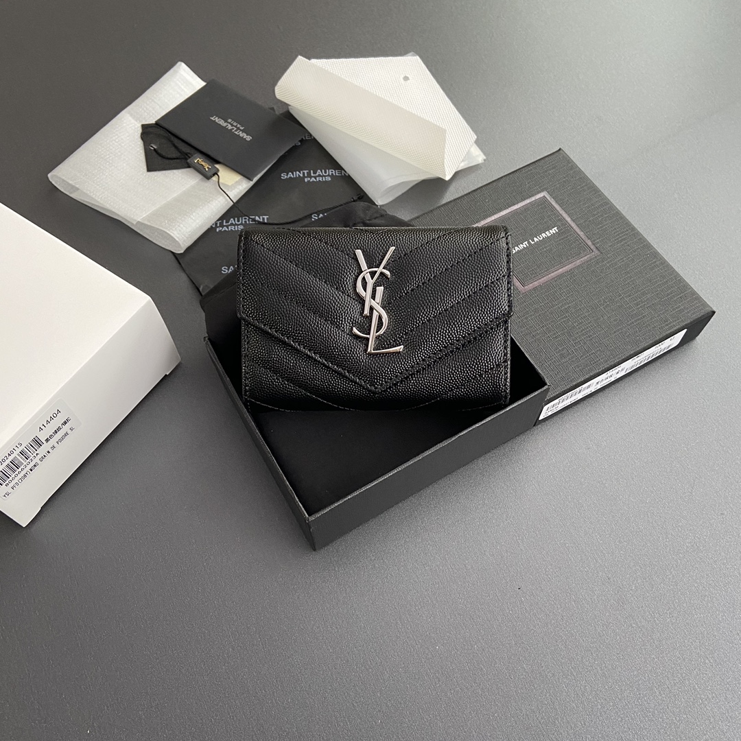 YSL Women Short Wallet-003