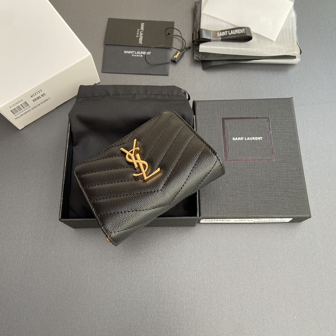 YSL Women Short Wallet-005