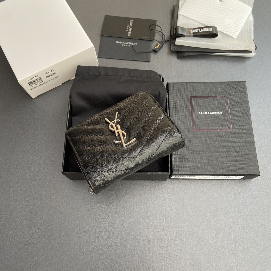 YSL Women Short Wallet-006