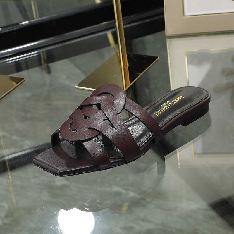 Yves Saint Laurent Women Flat Sandals-0040 35-44