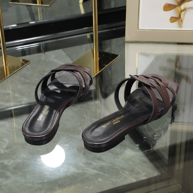 Yves Saint Laurent Women Flat Sandals-0040 35-44