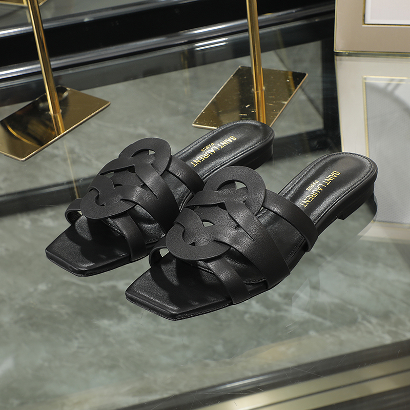 Yves Saint Laurent Women Flat Sandals-0041 35-44
