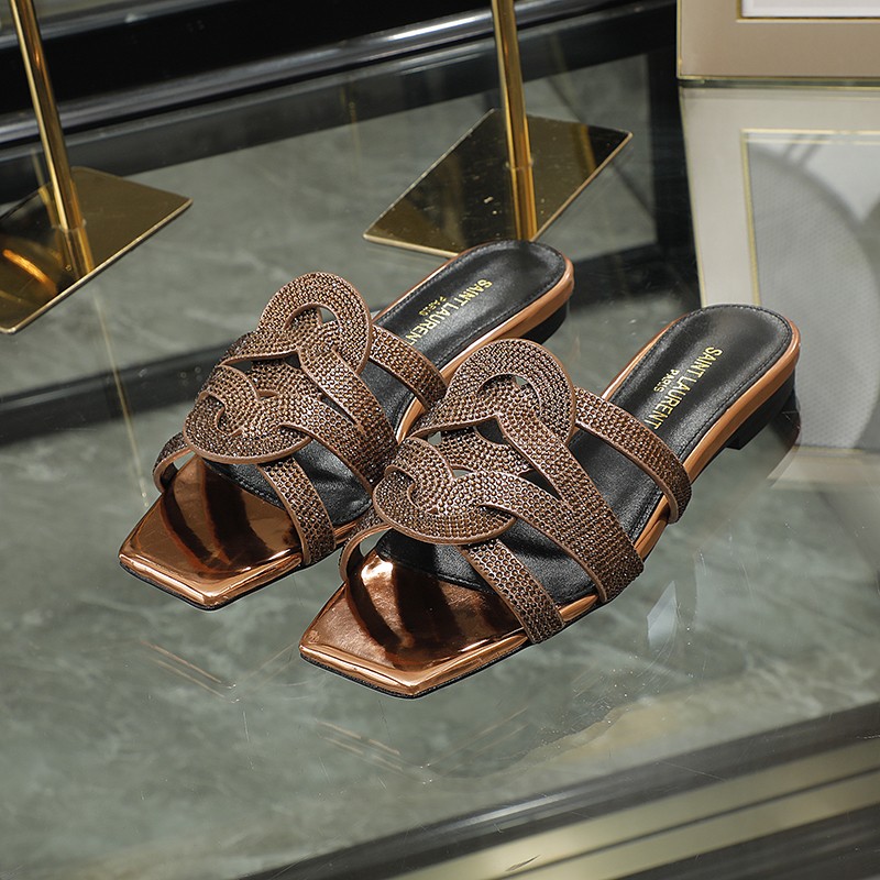 Yves Saint Laurent Women Flat Sandals-0045 35-44