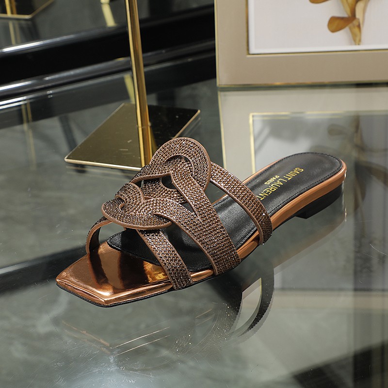 Yves Saint Laurent Women Flat Sandals-0045 35-44