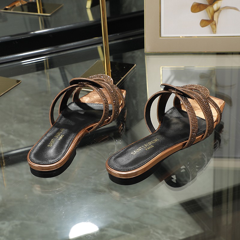Yves Saint Laurent Women Flat Sandals-0045 35-44