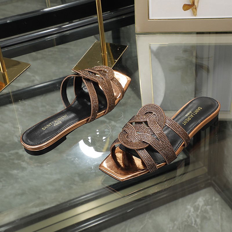 Yves Saint Laurent Women Flat Sandals-0045 35-44