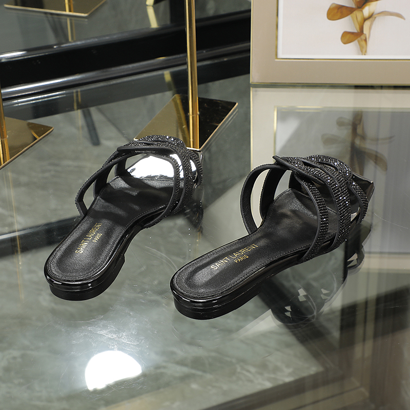 Yves Saint Laurent Women Flat Sandals-0046 35-44