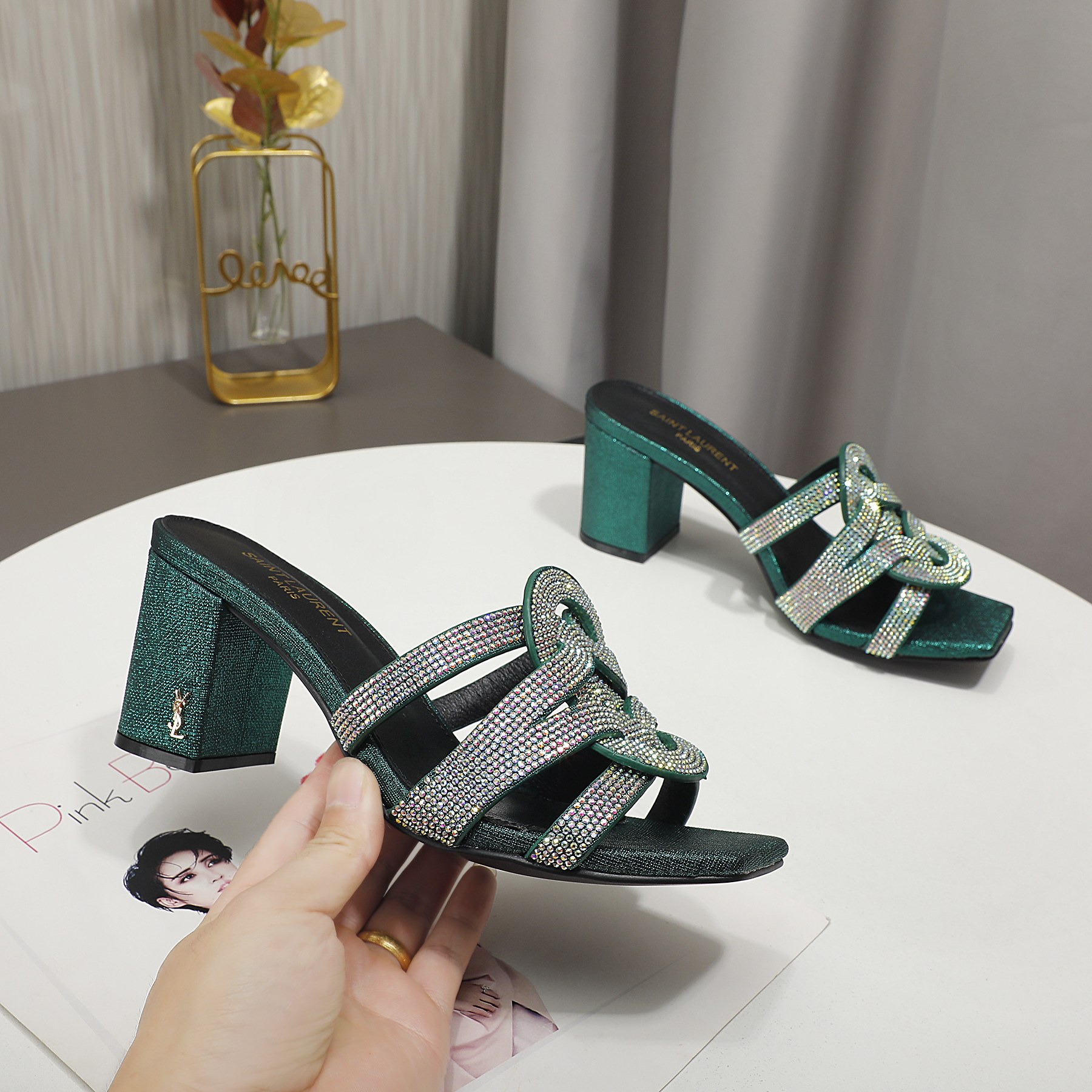 Yves Saint Laurent Women High Heel Sandals-0003 35-44