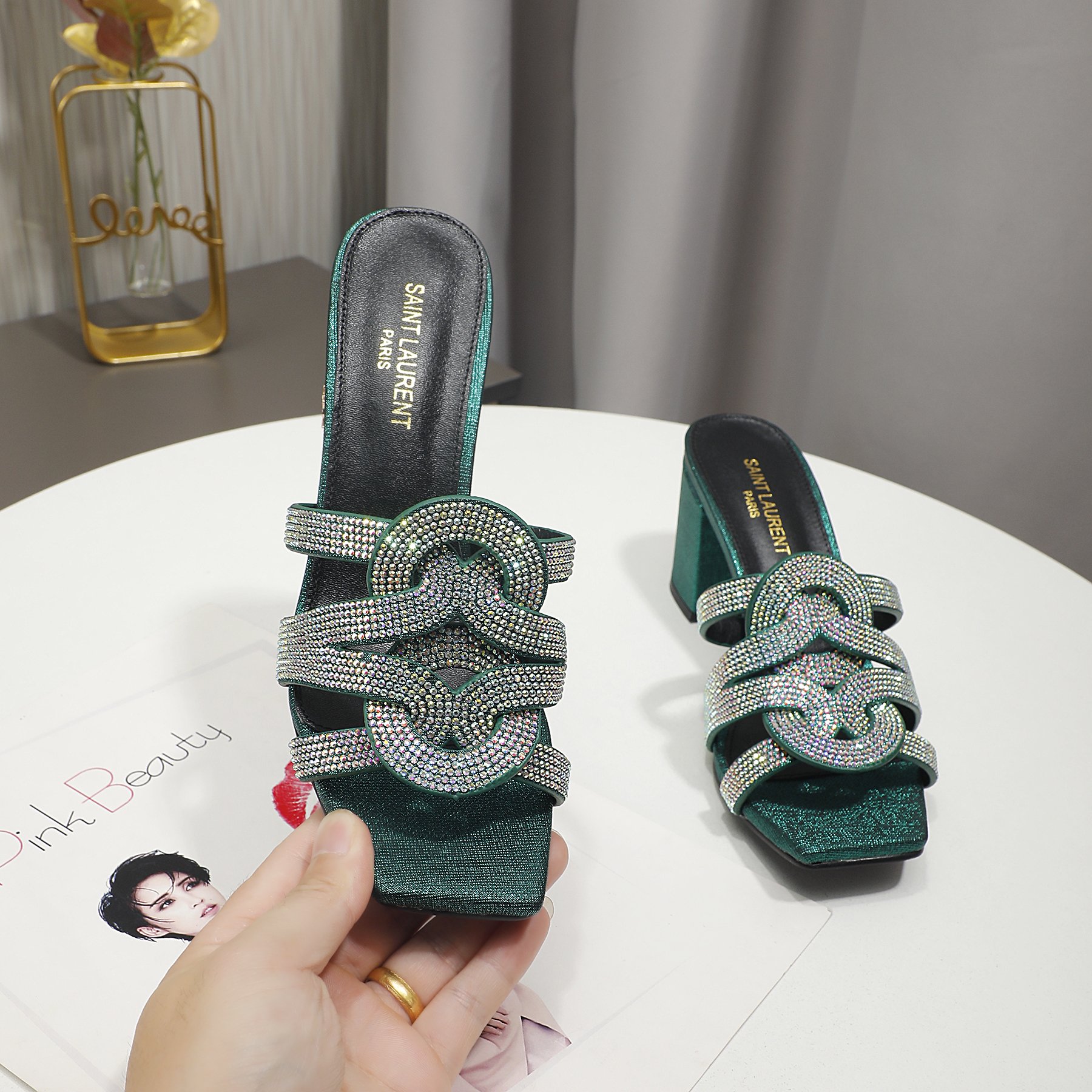 Yves Saint Laurent Women High Heel Sandals-0003 35-44