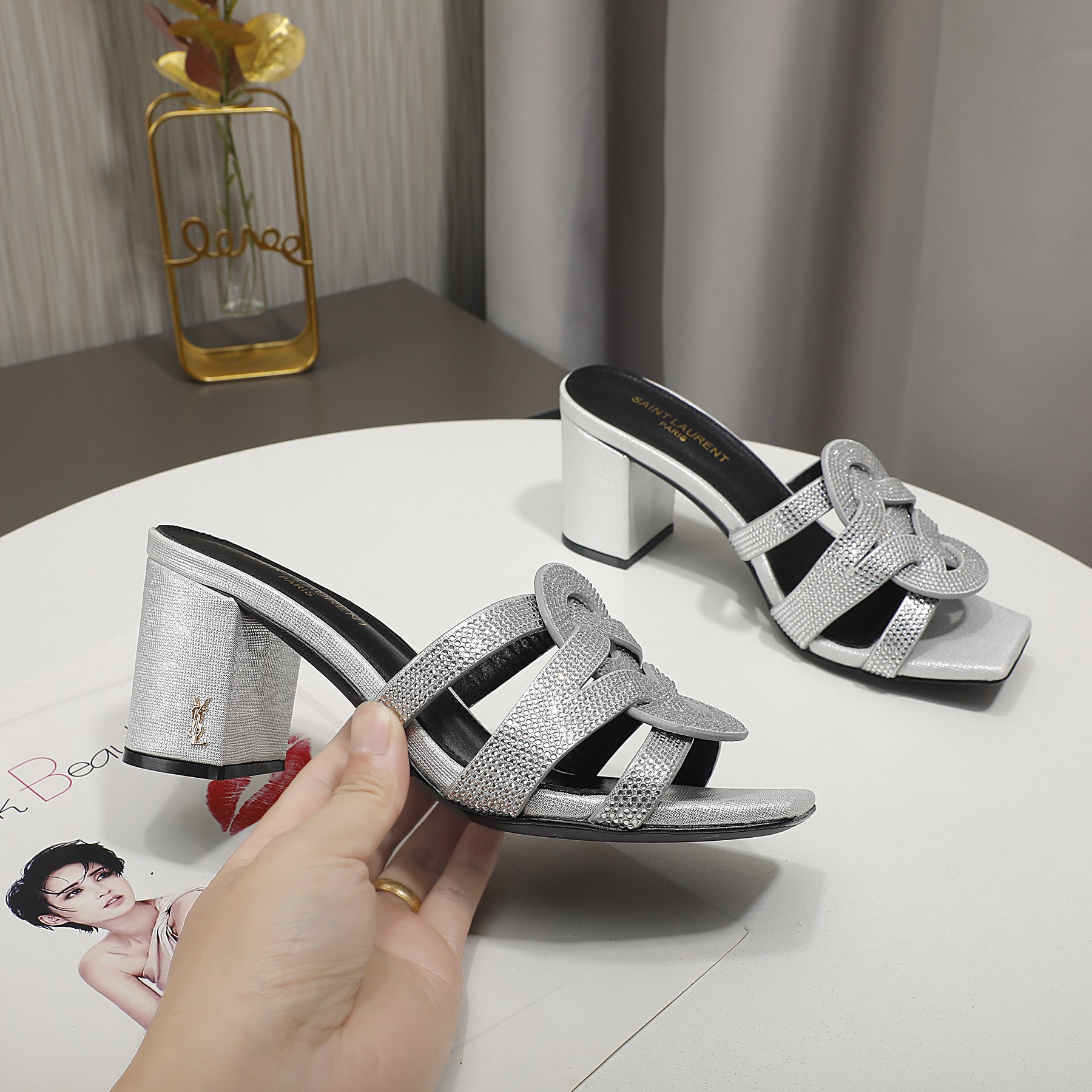 Yves Saint Laurent Women High Heel Sandals-0005 35-44