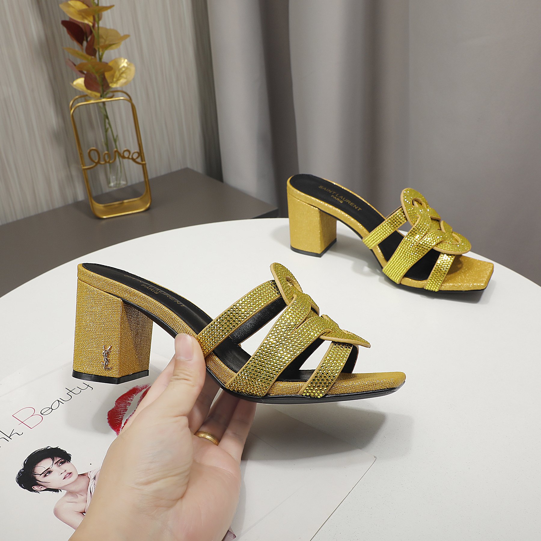 Yves Saint Laurent Women High Heel Sandals-0007 35-44