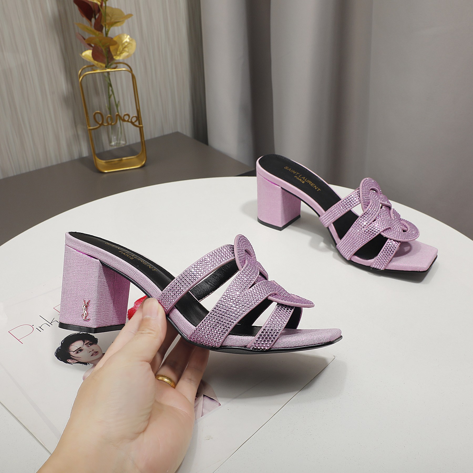 Yves Saint Laurent Women High Heel Sandals-0008 35-44