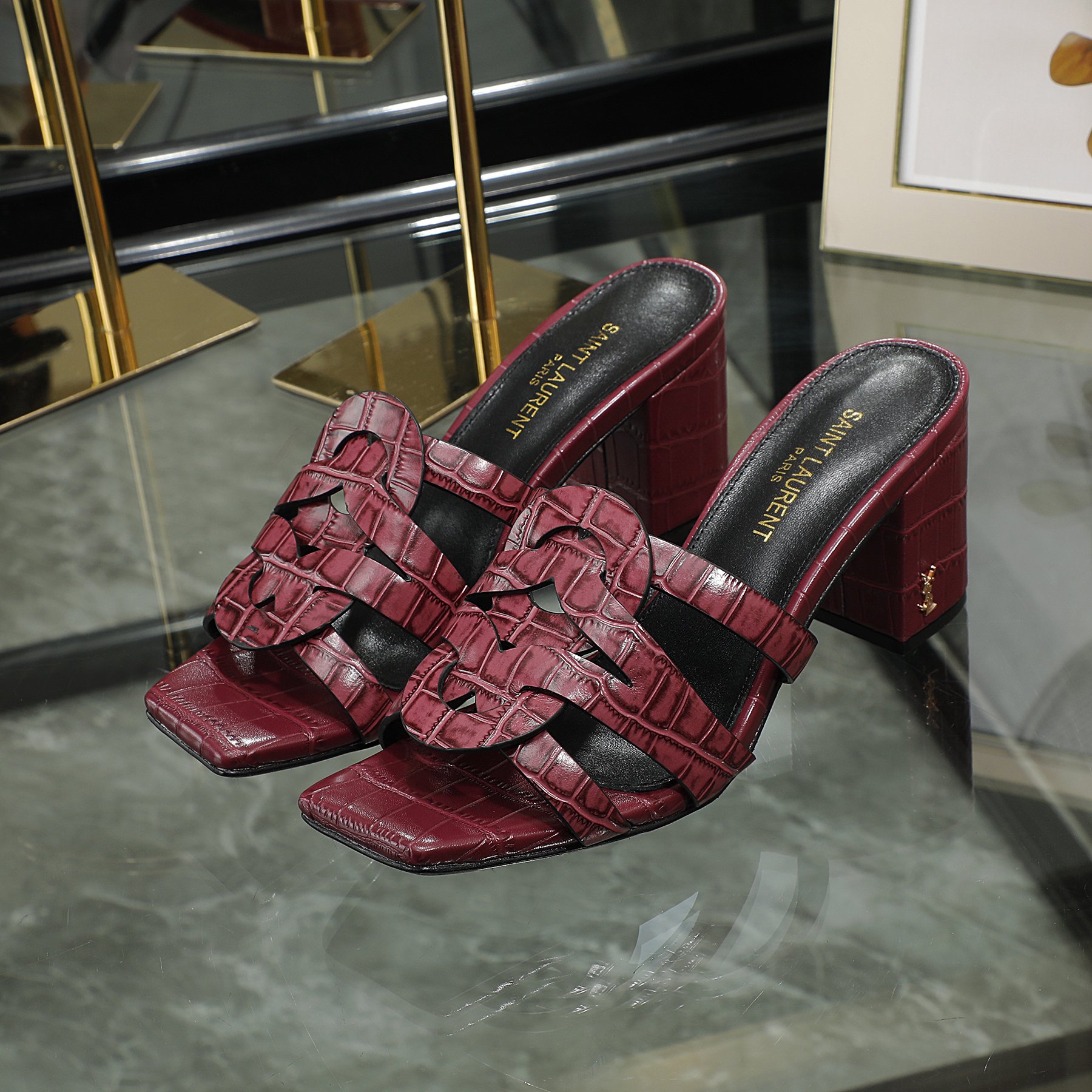 Yves Saint Laurent Women High Heel Sandals-0025 35-44
