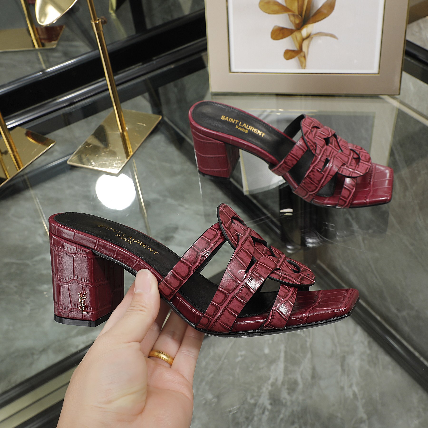 Yves Saint Laurent Women High Heel Sandals-0025 35-44