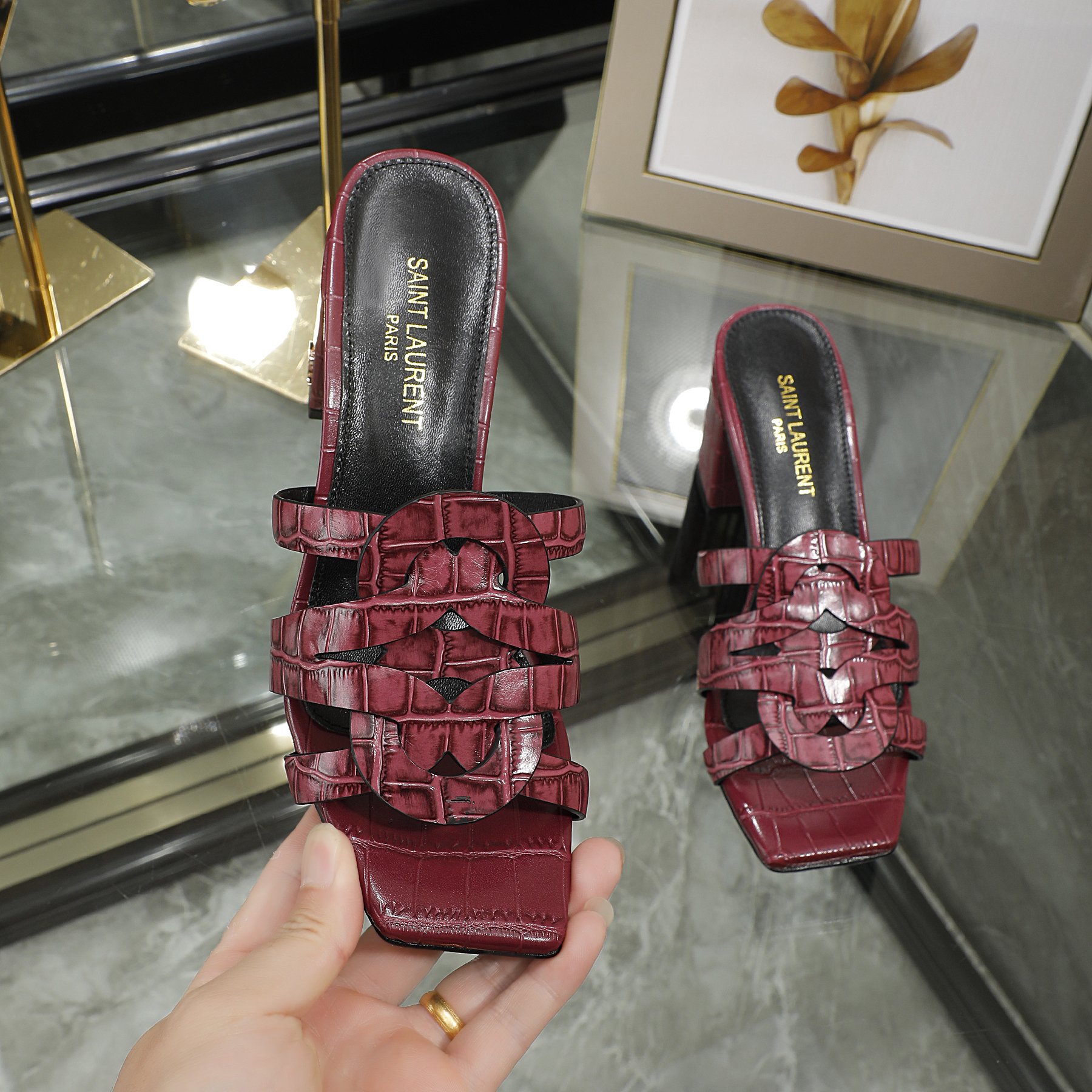 Yves Saint Laurent Women High Heel Sandals-0025 35-44