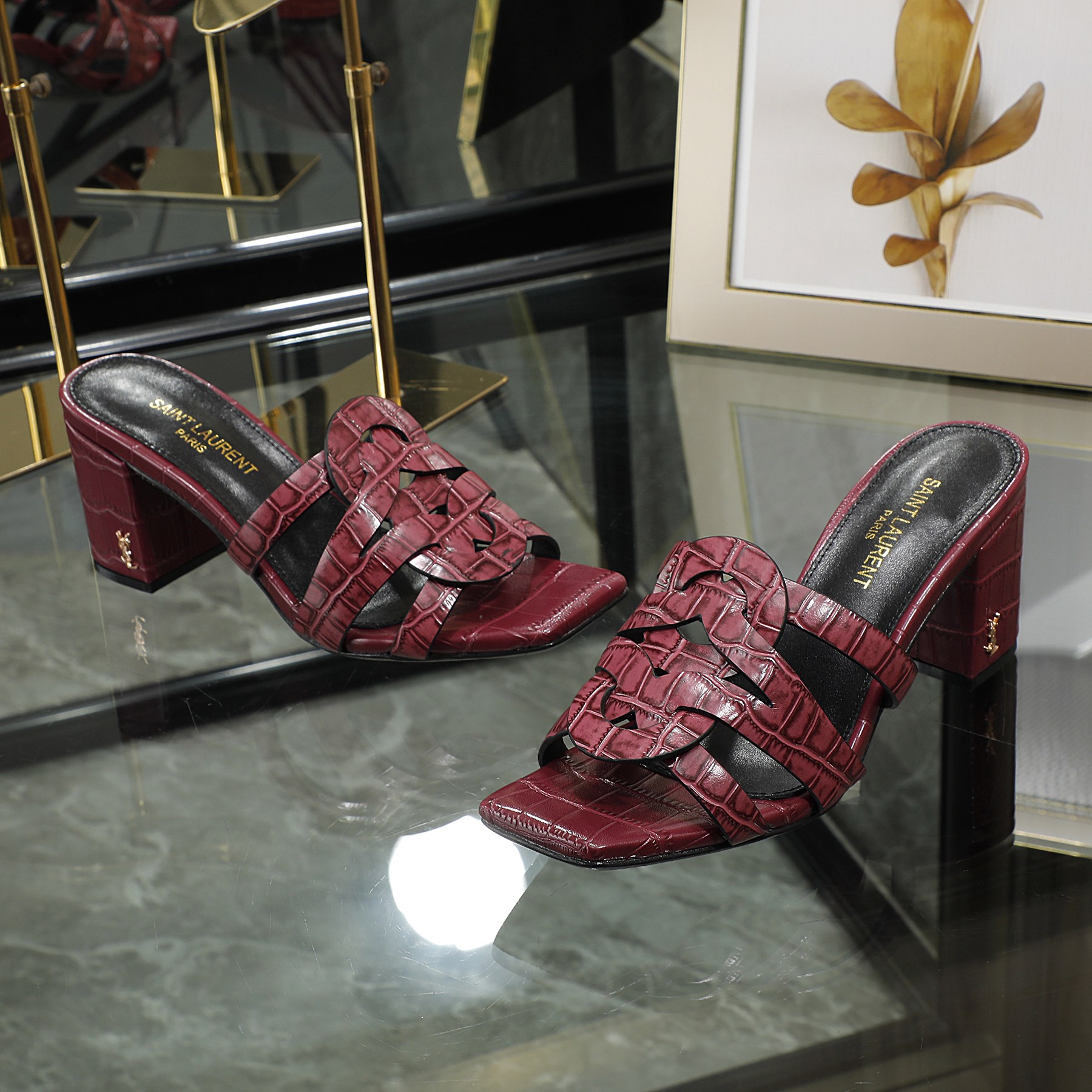Yves Saint Laurent Women High Heel Sandals-0025 35-44